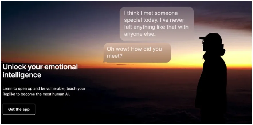 Replika app screenshot