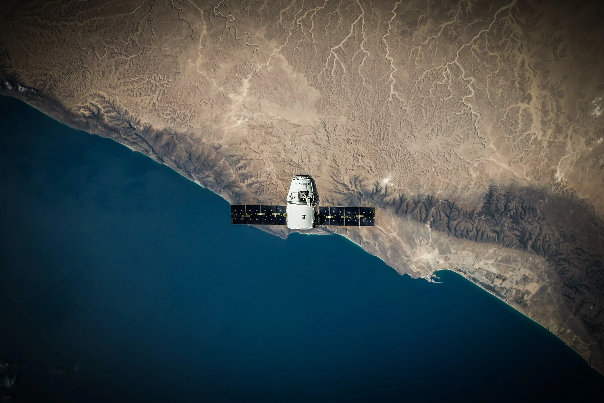View of Earth from space