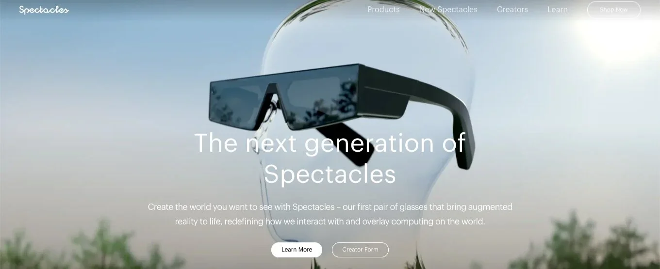 Snap Spectacles smart eyewear