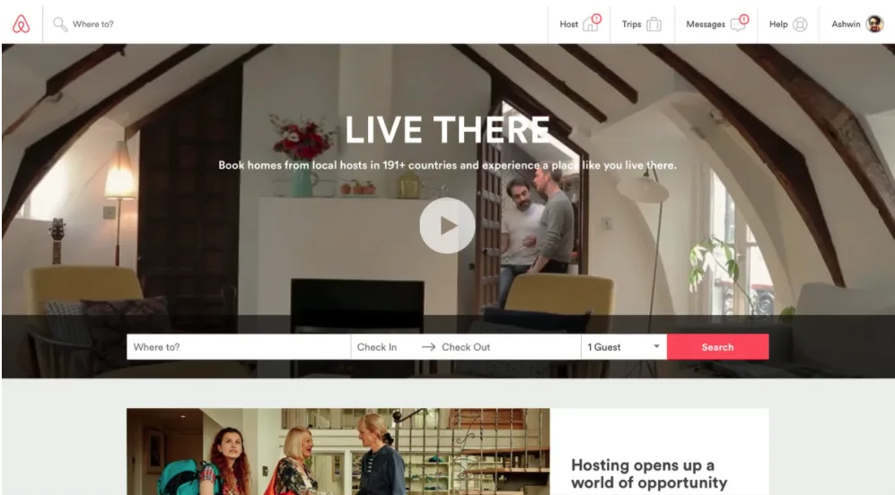 Airbnb value proposition
