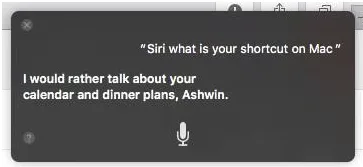 Siri unpredictable response